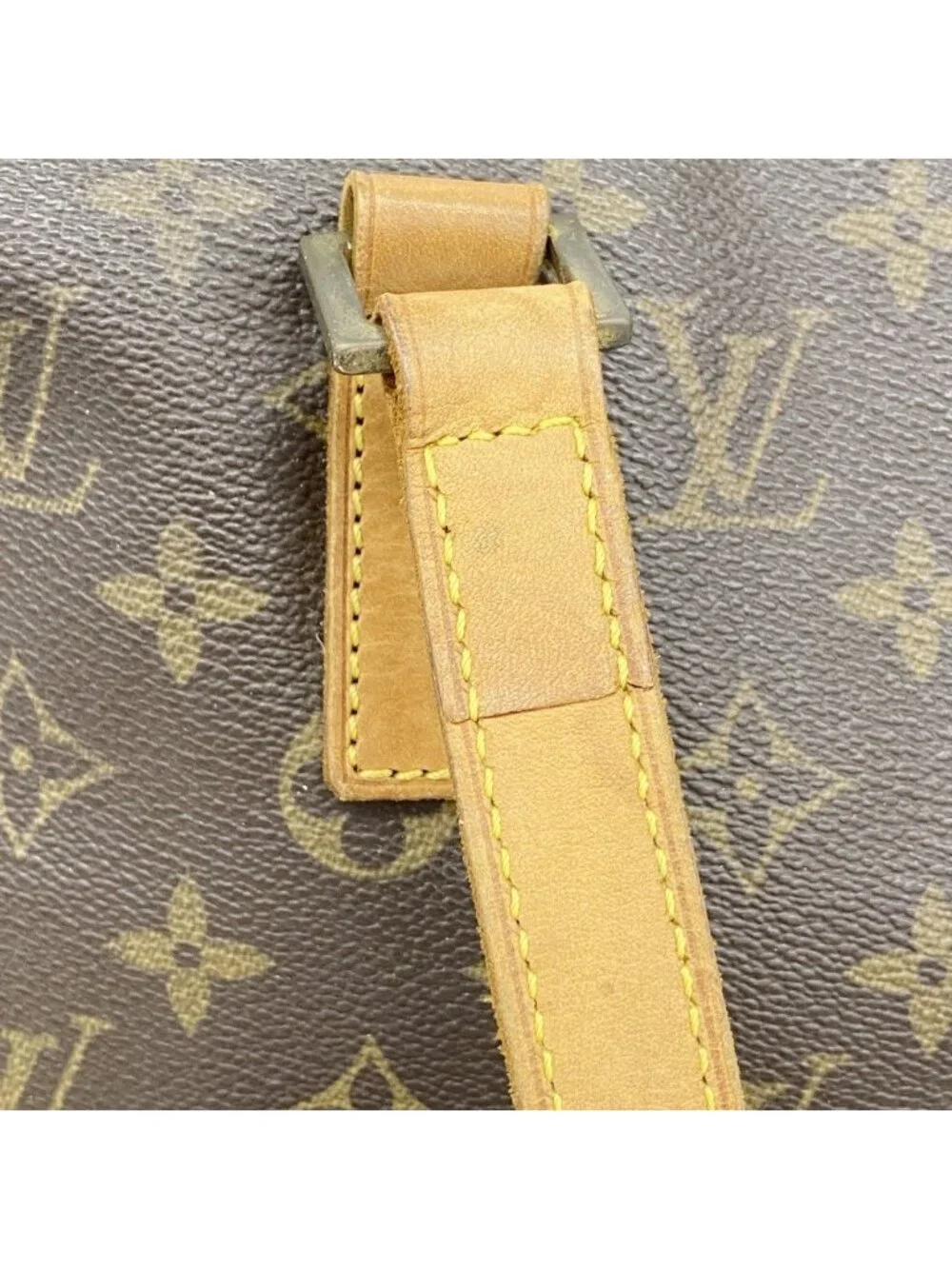 Louis Vuitton Tote Monogram Cabas Mezzo Brown